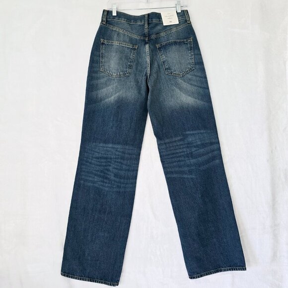 NWT Zara High Rise Straight Leg Jeans Sz. 6 - Picture 3 of 7